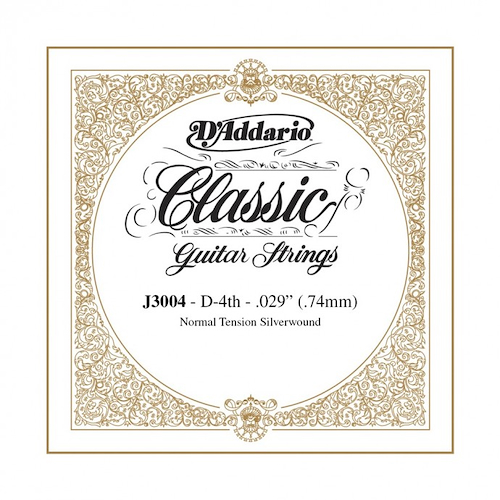 Cuerdas suelta | Clasica EJ29/30  | 4ta | Nylon entorchado | DADDARIO Strings J3004 - $ 37.128