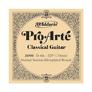 Cuerdas suelta | Clasica EJ45  | 4ta | Nylon entorchado | MC DADDARIO Strings J4504
