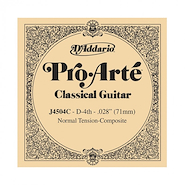 Cuerdas suelta | Clasica EJ45c  | 4ta | Nylon Composite ento DADDARIO Strings J4504C