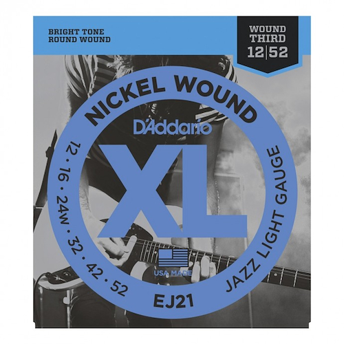 Encordado | Electrica | 012-016-024w-032-042-052 | Nickel Wo DADDARIO Strings EJ21 - $ 24.807