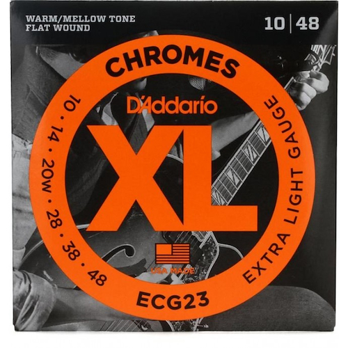 Encordado | Electrica | 010-014-020-028-038-048 | Jazz X-Lig DADDARIO Strings ECG23 - $ 51.993