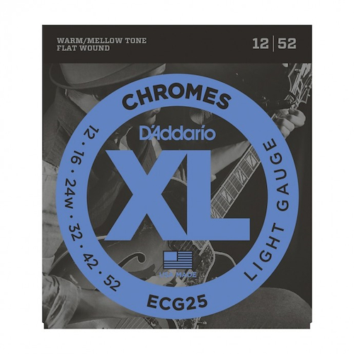 Encordado | Electrica | 012-016-024-032-042-052 | Light Flat DADDARIO Strings ECG25 - $ 51.993