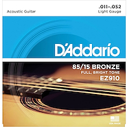 Encordado p/ guitarra acustica 011 DADDARIO Strings EZ910