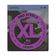 Encordado | Electrica | 009-011-016-024-032-042 | Pro Steel DADDARIO Strings EPS520