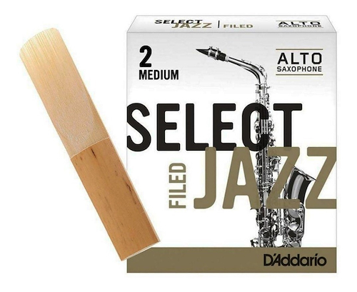 Cañas Select Jazz Para Saxo Alto Filed Nº 2M X 1 (Mc X 10) DADDARIO WOODWINDS RSF10ASX2M - $ 62.461