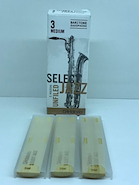 CAÑAS RICO SELECT JAZZ PARA SAXO BARITONO FUERZA 3M - UNIDAD DADDARIO WOODWINDS RRS05BSX3M-UNI