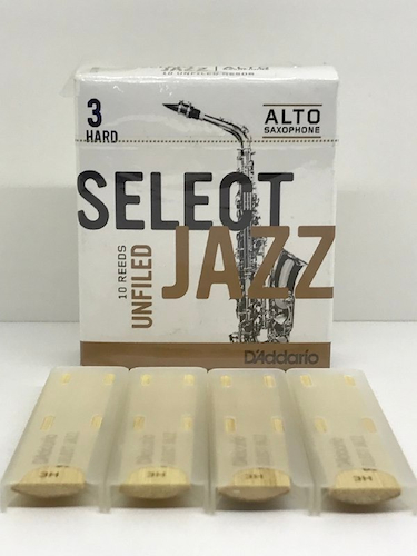 Cañas Select Jazz Para Saxo Alto Unfld N° 3H X 1 UNI NUEVA DADDARIO WOODWINDS RRS10ASX3H-UNIN - $ 5.231
