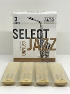 Cañas Select Jazz Para Saxo Alto Unfld N° 3H X 1 UNI NUEVA DADDARIO WOODWINDS RRS10ASX3H-UNIN