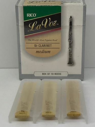 Cañas Lvz Para Clarinete Bb, Medium X 1 - UNI DADDARIO WOODWINDS RCC10MD-UNI - $ 3.364