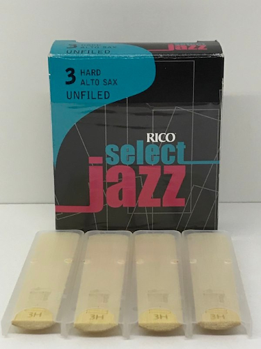 Cañas Select Jazz Para Saxo Alto Unfld N° 3H X 1 UNI VIEJO DADDARIO WOODWINDS RRS10ASX3H-UNIV - $ 5.518