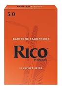 CAÑAS RICO PARA SAXO BARITONO # 3 PACK X 10U DADDARIO WOODWINDS RLA1030