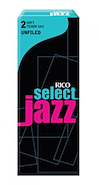 CAÑAS SELECT JAZZ PARA SAXO TENOR UNFLD Nº 2S X 1 (MC X 5) DADDARIO WOODWINDS RRS05TSX2S
