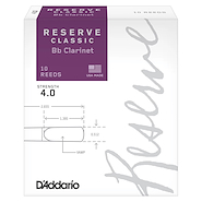Cañas D´Addario Reserve Classic Clarinete Bb N° 4.0 MCx10 DADDARIO WOODWINDS DCT1040-UNI