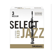 Cañas  |  SELECT JAZZ  |  Saxo Soprano  |  Filed  |  N° 3H DADDARIO WOODWINDS RSF10SSX3H