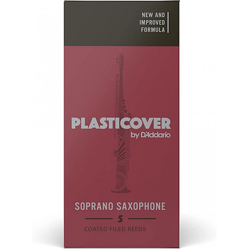 Cañas  |  PLASTICOVER  |  Saxo Soprano  |  N°3.0  |  Pack x DADDARIO WOODWINDS RRP05SSX300 - $ 43.393
