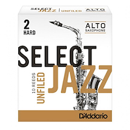Cañas  |  SELECT JAZZ  |  Saxo Alto  |  Unfiled  |  N° 2H  | DADDARIO WOODWINDS RRS10ASX2H