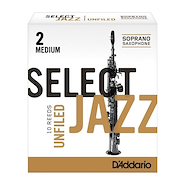 Cañas  |  SELECT JAZZ  |  Saxo Soprano  |  Unfiled  |  N° 2M DADDARIO WOODWINDS RRS10SSX2M
