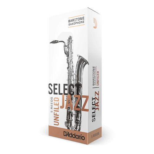 Cañas | SELECT JAZZ | Saxo Baritono | Unfiled | Nº 2M | Pack DADDARIO WOODWINDS RRS05BSX2M - $ 76.115