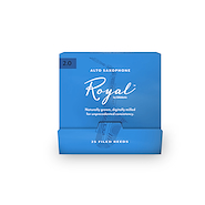 Cañas  |  ROYAL  |  Saxo Alto  |  N° 2.0  |  Pack x 25 DADDARIO WOODWINDS RJB0120-B25