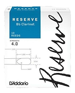 Cañas|D´Addario Reserve|Clarinete Bb|N°4.0|MCx10 
