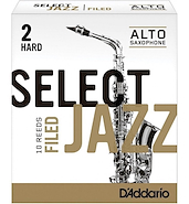 CAÑAS SELECT JAZZ PARA SAXO ALTO FILED N° 2H X 1 (MC X 10) DADDARIO WOODWINDS RSF10ASX2H