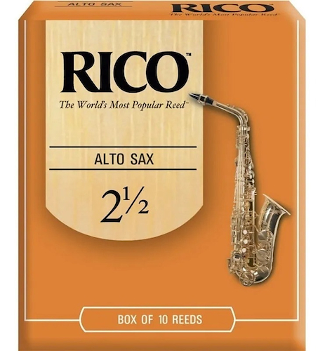 CAÑAS PARA SAXO ALTO N° 2 1/2 X 1 (MC X 10) DADDARIO WOODWINDS RJA1025 - $ 54.400