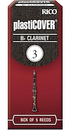 CAÑAS RICO PLASTICOVER PARA CLARINETE N° 3 X 1 (MC X 5) DADDARIO WOODWINDS RRP05BCL300