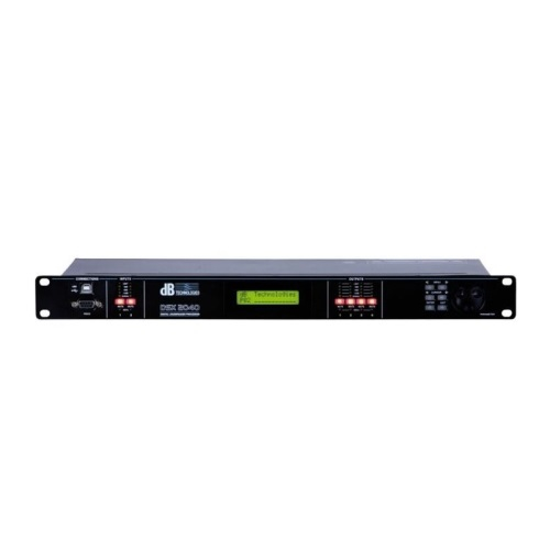 Controlador Digital | 2 x4  FLEXIBLE | DSP  FRE 96kHZ | A/D DB TECHNOLOGIES DSX 2040 - $ 3.123.580