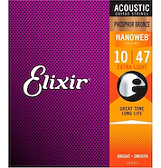 Acoustic Phosphor Bronze con recubrimiento NANOWEB . ELIXIR 16002