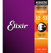 Acoustic Phosphor Bronze con recubrimiento NANOWEB . ELIXIR 16052
