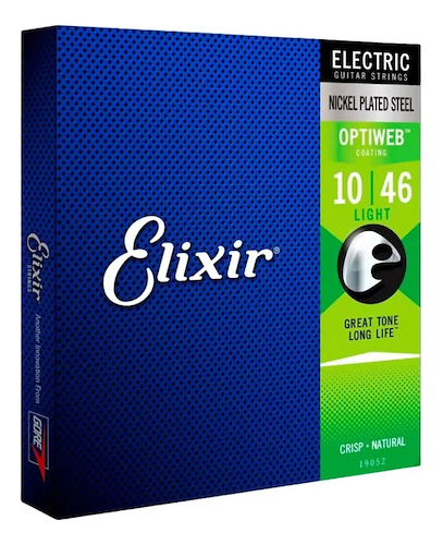 .010-.046 recubrimiento OPTIWEB Electric Nickel Plated Steel ELIXIR 19052 - $ 42.513