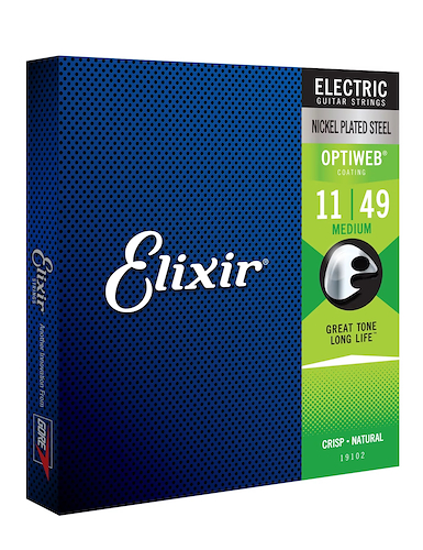 .011-.049 recubrimiento OPTIWEB Electric Nickel Plated Steel ELIXIR 19102 - $ 42.513