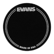 Patch negro nylon para parche de bombo x 2 unidades EVANS EQPB1