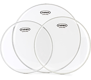 Tom Pack G1 Transparente 10"-12"-16" EVANS ETPG1CLRR