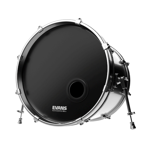 Parche De Bombo Resonador Emad Simple 22 EVANS BD22REMAD - $ 120.855