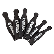 Dampers Toms Y Redoblantes X 6 Unidades EVANS MINEMAD