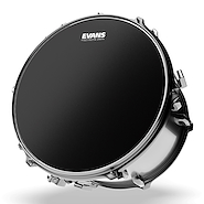 Parche Color Negro Arenado Capa Doble 08 EVANS B08ONX2