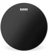 Parche Color Negro Arenado Capa Doble 13 EVANS B13ONX2