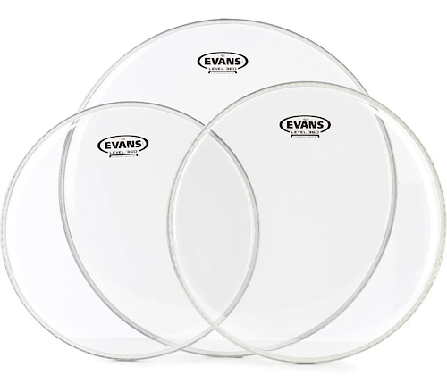 Parche tom pack g2 transparente 12 13 16 EVANS ETPG2CLRS - $ 104.468