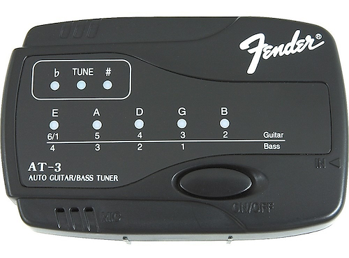Afinador Automatico De Guitarra At-3 FENDER AT-3 - $ 26.690