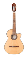 GUITARRA MODELO 40 CON CORTE Y ECUALIZADOR TERMINACION MATE FONSECA 40KECM - $ 313.301