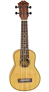 Ukelele Soprano t: Cedro fya: sapele Aquila + Funda cub-1 FZONE FZU-D30S