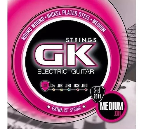 SET STRINGS GUIT ELEC. GK T/.011. GK SET2011 - $ 6.251