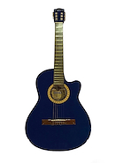 Guitarra Clasica con Corte Color Azul GRACIA M6 AZUL