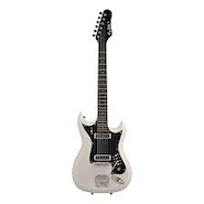 GUITARRA ELECTRICA HAGSTROM HII-WHT RETROSCAPE WHITE