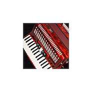 ACORDEON 80 BAJOS 37 LLAVES 7 TR ROJO J MEISTER BM1309RD