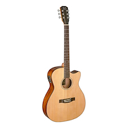 Guitarra Electroacustica c/corte tapa pino maciza - Natural JAMES NELIGAN BESACEN