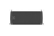 Bafle | Line Array|Activo|2 vias|2 x6.5