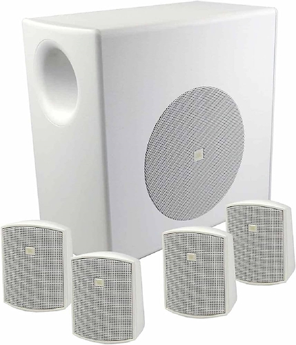 Pack sonido | 1 Control 50S/T Sub |  4 Control 52 Satellite JBL C50PACK-WH - $ 1.609.263