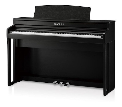 Piano electrico  C/BANQUETA REGULABLE KAWAI CA49B - $ 4.574.911